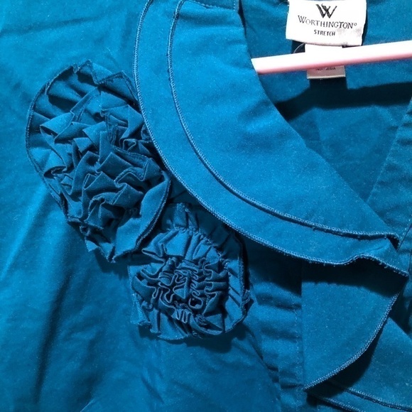 Worthington XL button down long sleeve shirt - Picture 2 of 11